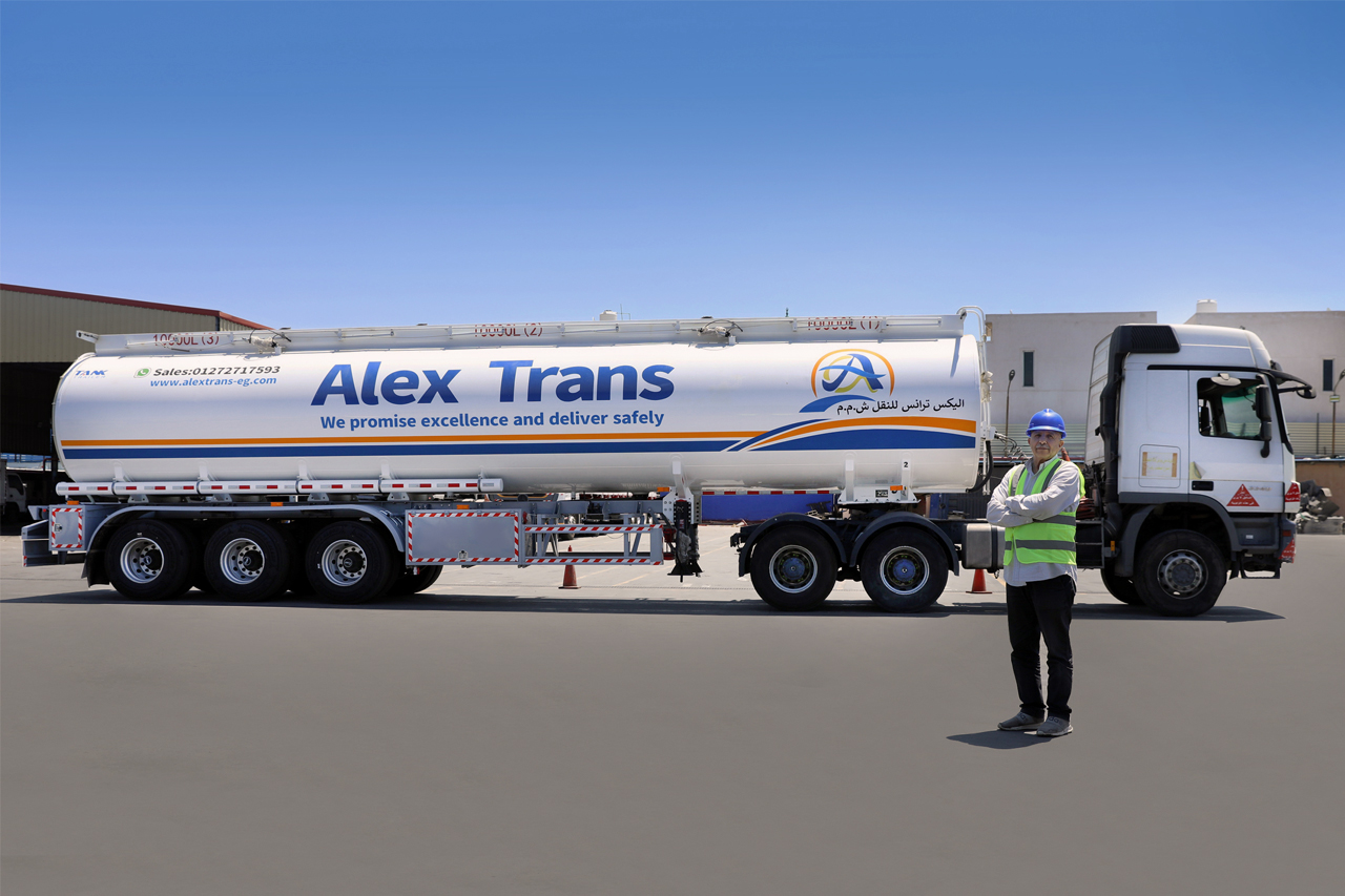 Alex Trans transportation fleet operating across Egypt