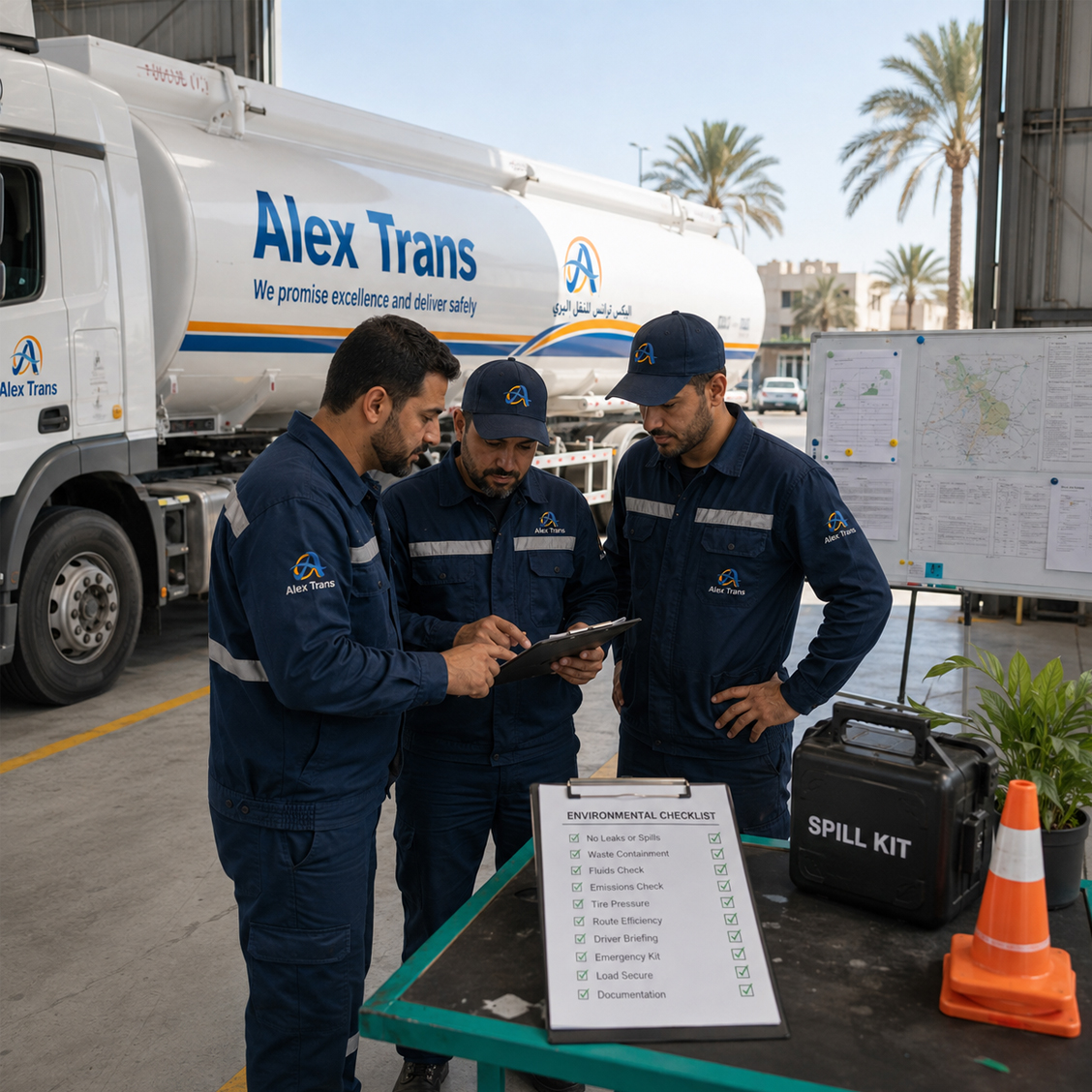 Alex Trans integrates environmental